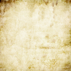 Vintage old paper background, paper texture, rough, rough, spots, grunge, retro, beige, brown