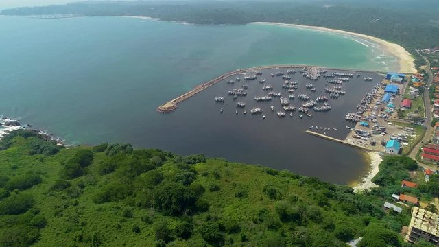 Aerial. Dikwella, Sri Lanka.