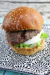 Burger mozzarella