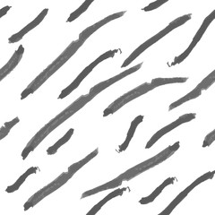Seamless abstract surface pattern design. Vector natural ink realistic brush
