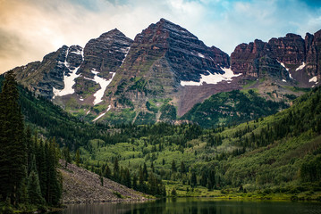 landscape in the mountains