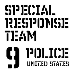 Armed forces stencil sign collection