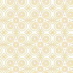 Abstract line art eastern pattern