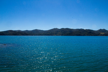 Great Barrier Island:  View of Tryphena Harbour