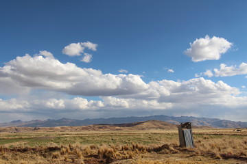 Peru Hochland  Toilette