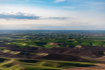aerial view of landscape