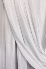 white cloth folds background