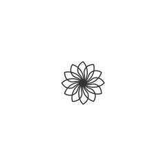 logo flower abstract