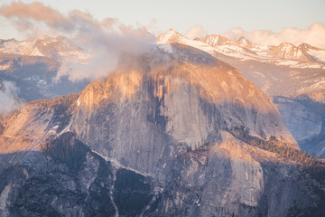 Half Dome Sunset