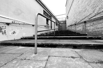 Steps Leading to Door Abstract Expressionism Architecture