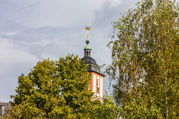 Siegener Nikolaikirche mit Kr&ouml;nchen