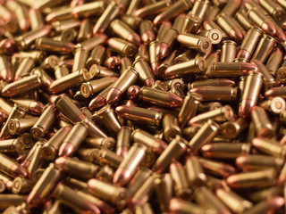 9mm bulk ammunition - obrazy, fototapety, plakaty