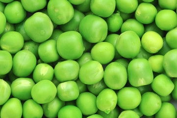 Green Peas background texture.
