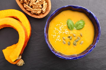 Pumpkin soup.