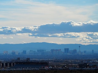View of Las Vegas strip