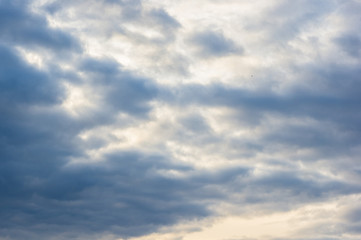 beautiful background bright blue sky with white clouds