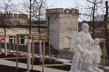 statue schlos weis architektur 