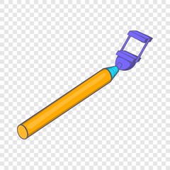 Selfie stick icon in cartoon style isolated on background for any web design 