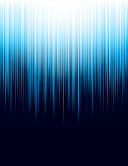 Background with blue  striped lines technology. Abstract blue background with glowing lines. Cover Design template for the presentation, brochure, web, banner, catalog, poster, book, magazine - Vector