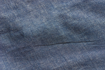 blue creased  fabric background texture
