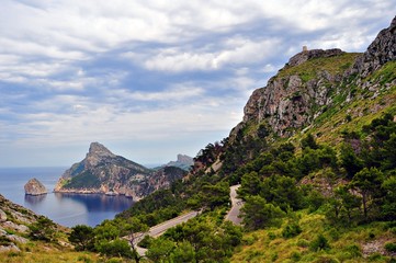 view from the top of mountain