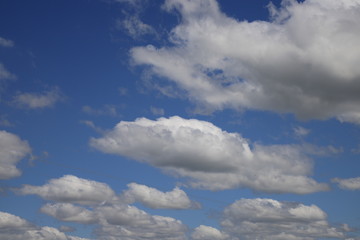 Obraz premium blue sky with clouds