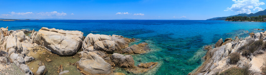Aegean sea coast (Chalkidiki, Greece).
