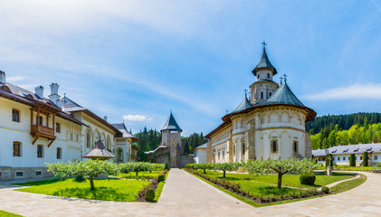 Fototapeta na wymiar Putna christian monastery, Moldavia, Bucovina, Romania