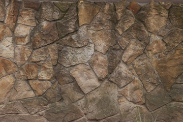 Masonry. Natural stone texture.