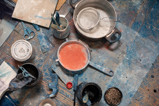 Taller de artista plástico pintor 05