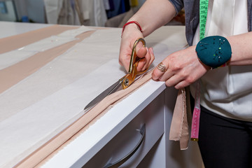 cloth, hands, sewing, design,