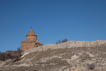 Fototapeta premium Akdamar island and surp church (Akdamar church) . An important religious place for the Armenian people