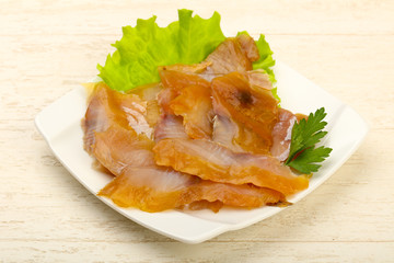 Smoked catfish fillet