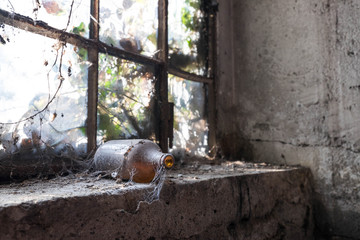 Uralte verlassene Fabrik