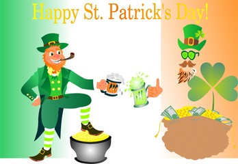 Christian holiday in Ireland March 17