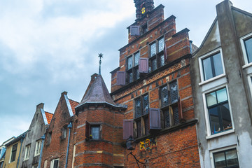 Historical housen in Nijmegen city