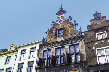 Historical housen in Nijmegen city