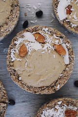 Tartlet with coffee cream