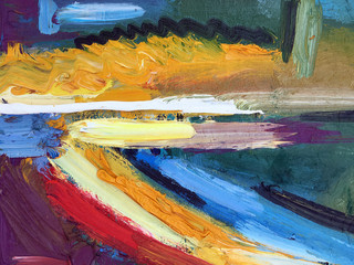Pasty oil painting with real paint texture. Abstract contemporary art. Light painting abstract...