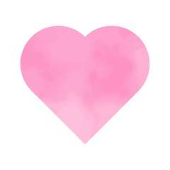 Love watercolour vector illustration