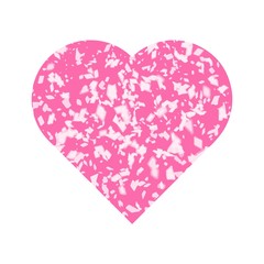 Pink broken heart watercolour vector illustration