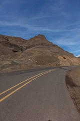 Road background in Oregon