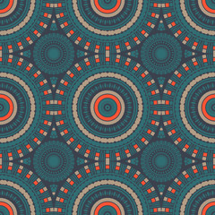 Vibrant circular large scale