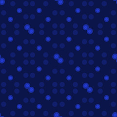 Vibrant dots seamless pattern