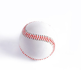 baseball ball .isolated on a white background .