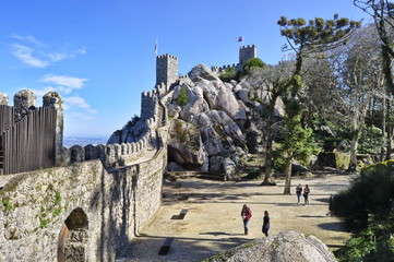 Moorish Castle in Sintra, Portugal