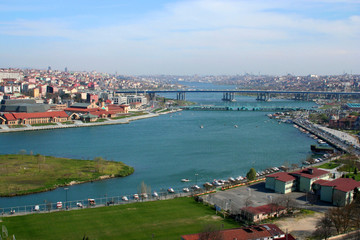 Fototapeta premium istanbul view, turkey