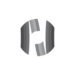 N logo letter design