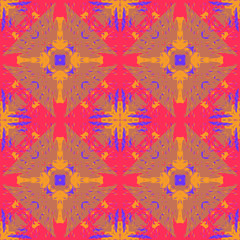 Grunge tribal like square