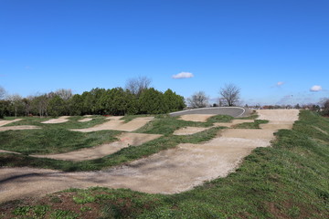 PARC DE LOISIRS - VILLE DE CORBAS - RHONE - FRANCE